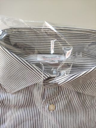 3 Camisas italianas - Blanco y Azul