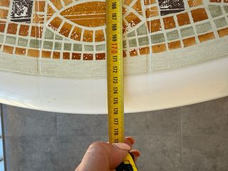 Mesa jardín PVC 6 comensales