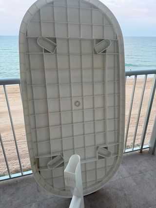 Mesa jardín PVC 6 comensales