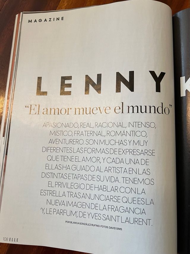 Revista Elle mayo 2021 con Sharon Stone + Regalo