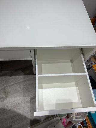 Escritorio blanco IKEA -  Mesa de estudio
