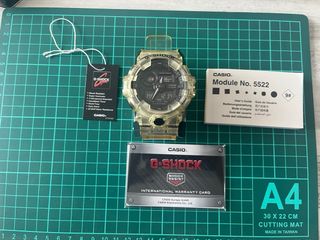 Reloj Casio G-Shock transparente