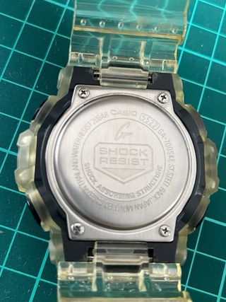 Reloj Casio G-Shock transparente