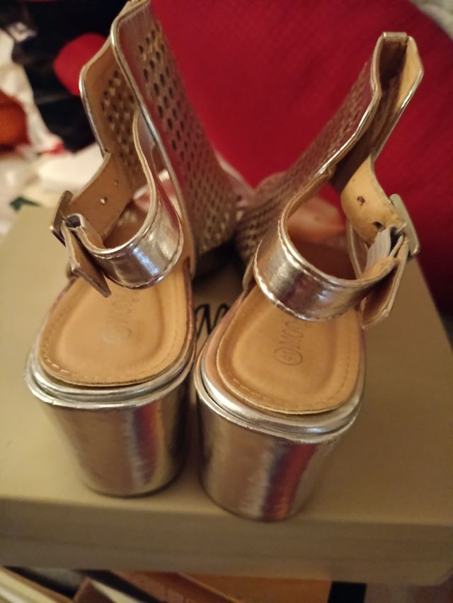 Sandali estivi donna argento