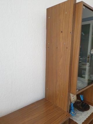 Estantería modular vintage, robusta