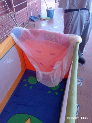 Cuna bebe plegable