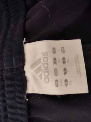 Chándal Adidas azul marino y gris - Talla M