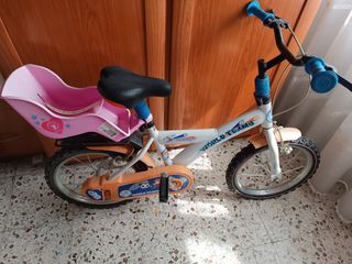 Bicicleta  infantil 14" World Team