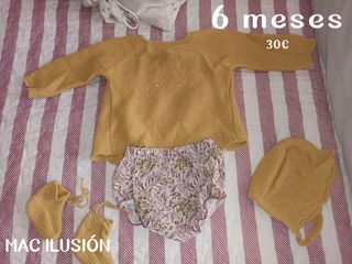 Conjunto bebé 6 meses