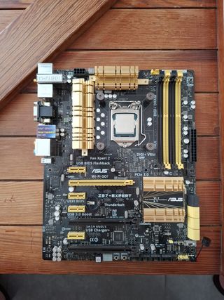 Placa base Asus Z87-Expert + i7-4770K