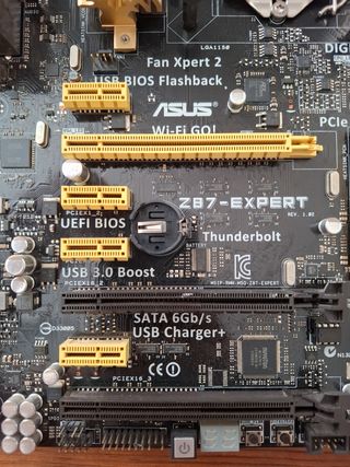 Placa base Asus Z87-Expert + i7-4770K