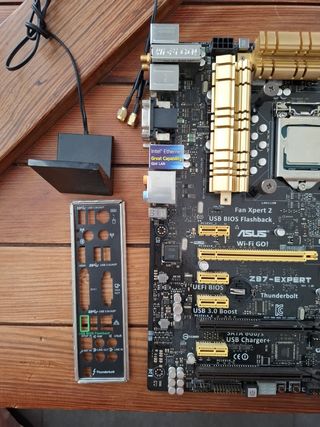 Placa base Asus Z87-Expert + i7-4770K