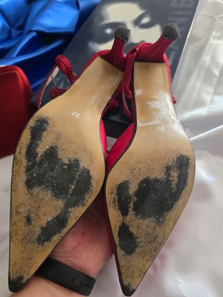 Zapatos de fiesta rojos