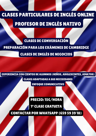 Clases inglés online personalizadas