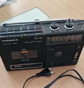 Radio Cassette Thomson RCR 102 Vintage