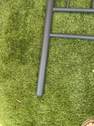 Cabezal cama 135cm - Metal negro