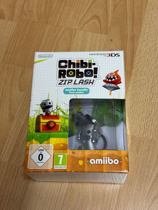 Chibi-Robo Zip Lash + amiibo (Nintendo 3DS)