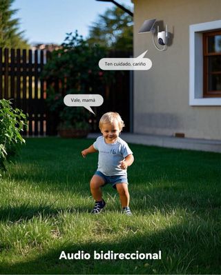 Cámara Seguridad solar 4K