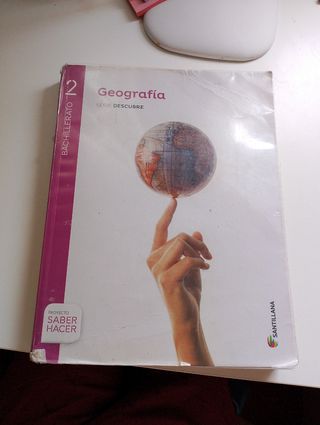 Libro de geografía de 2° de bachillerato