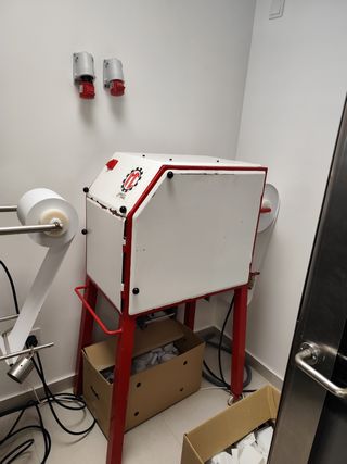 Máquina capsuladora Sobaos