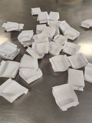 Máquina capsuladora Sobaos