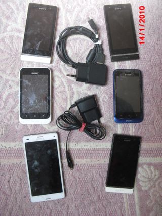 MOVILES PARA PIEZAS CON CARGADOR X 5€FOTO,20€TODOS
