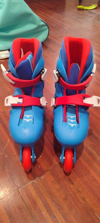 Patines niño (28-30) + protecciones + bolsa