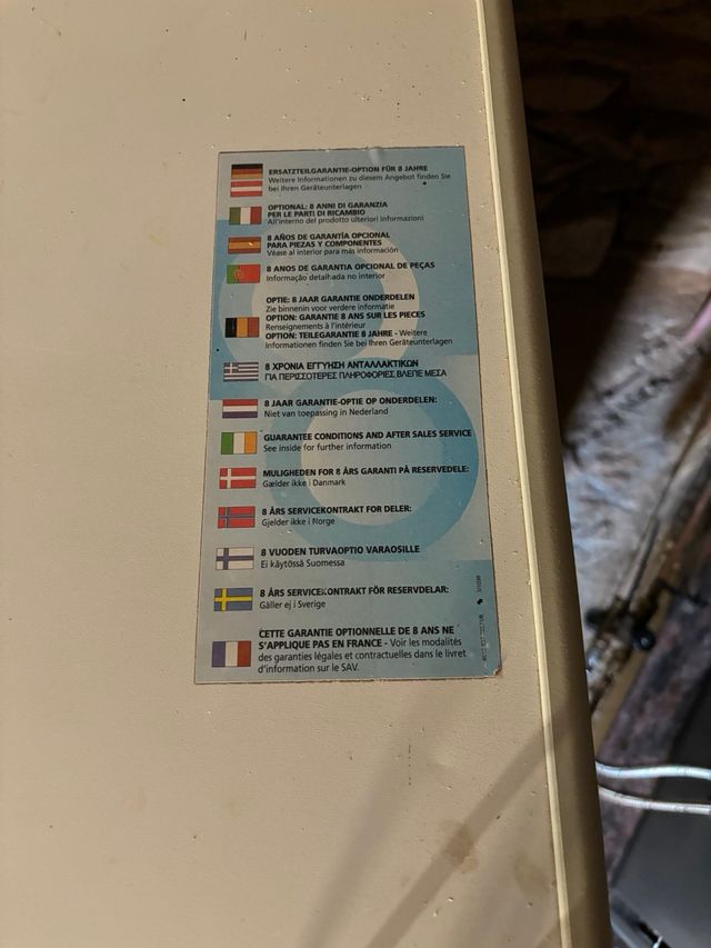 Congelador arcón usado - 1 año