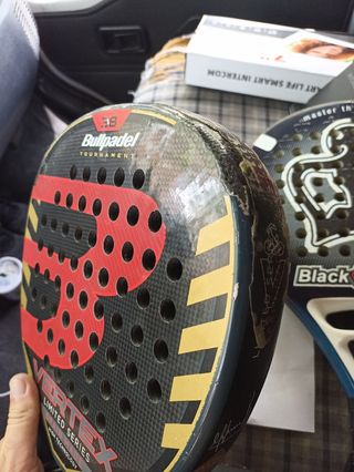 Palas pádel Bullpadel Vertex & Black Crown Vita