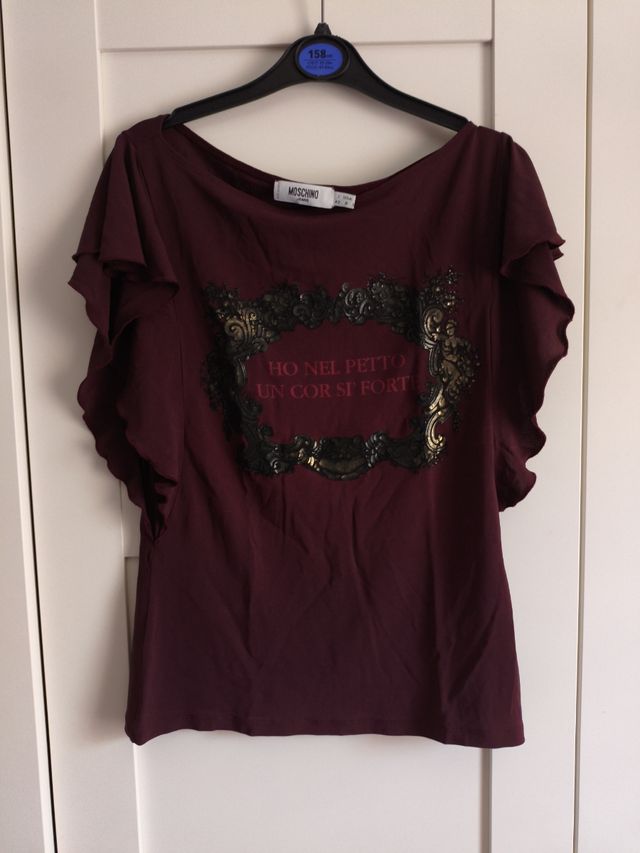 Camiseta Moschino L - Talla 40