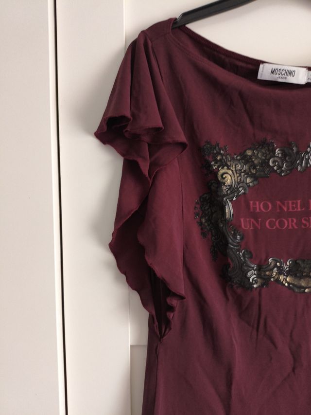 Camiseta Moschino L - Talla 40