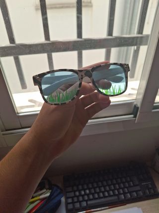 Gafas sol vaca - Blancas y marrones