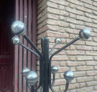 Perchero vintage metal negro