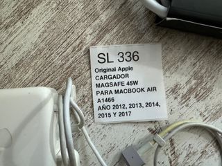 CARGADOR MAGSAFE 45W PARA MACBOOK AIR a1466- a1465