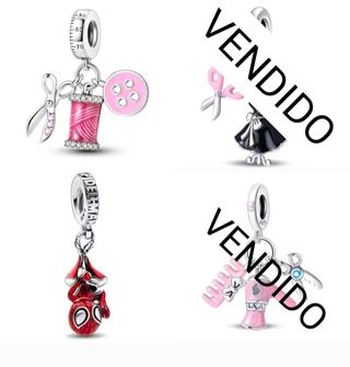Pandora Charms - 5 encantos plata S925 