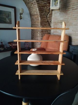 Estantería madera vintage 5 baldas