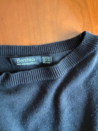 Jersey Bershka negro - M
