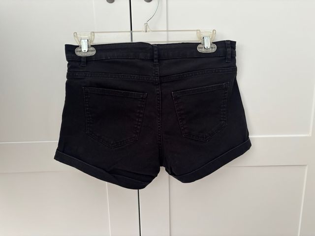 Shorts negros HyM - Talla S (36)