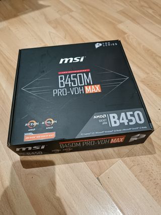 Placa base MSI B450M Pro-VDH MAX