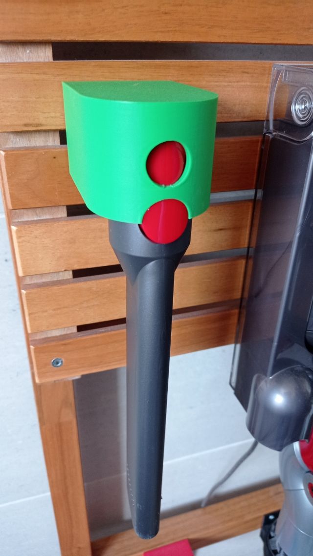 Soporte pared individual para accesorios Dyson