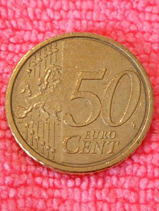 Moneda Vaticano 50 céntimos 2018