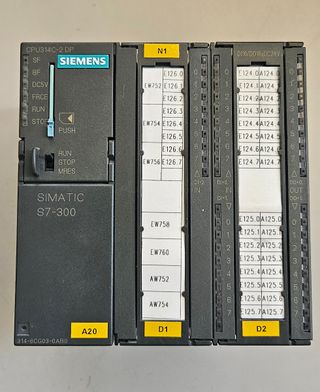 CPU Siemens 314C-2DP PLC