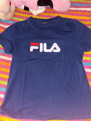 Camiseta Fila azul - Talla M