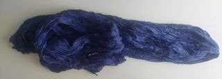 Pañuelo seda azul - ligero