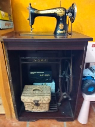Máquina coser Singer Antigua