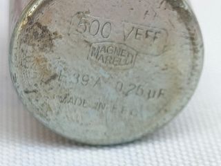 Condensatori vespa faro basso struzzo anni 50 MAGN