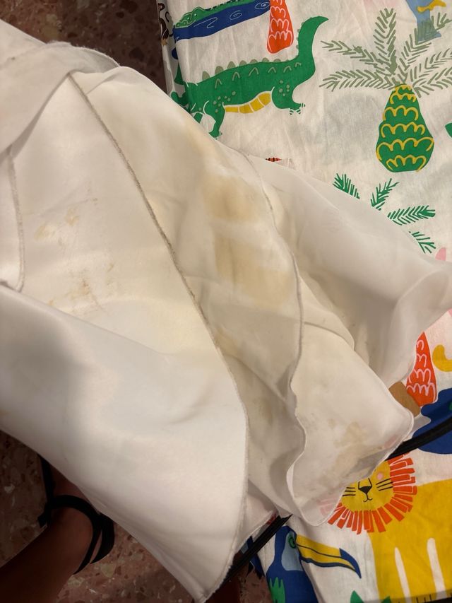 Vestido novia blanco - Talla L
para una 38 /40 
