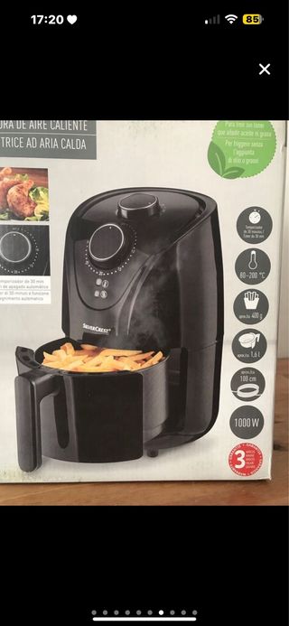 Freidora de aire Silvercrest 1,6 L 1000w