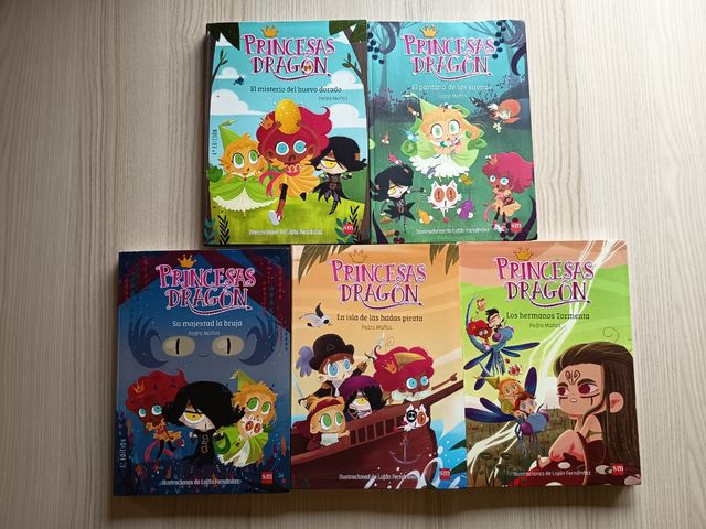 Colección Princesas Dragón x5