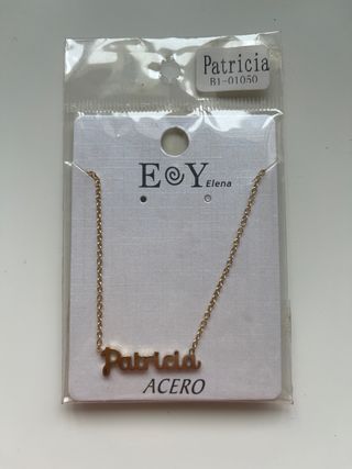 Collar Patricia - Acero Inoxidable Dorado